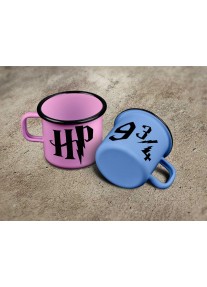 Емайлирано матово канче Harry Potter -  Platform 9 3/4